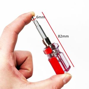 [HCM] Tua vít 2 đầu mini (ĐỎ) sửa chữa đa năng 2 trong 1 (1 cái)