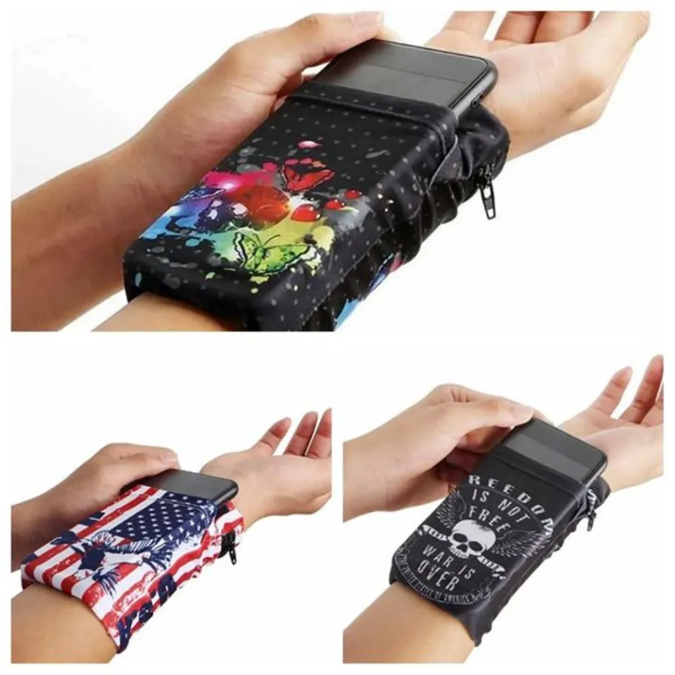 Wrist pouch for online mobile