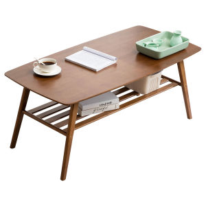 【Bamboo Wood COFFEE TABLE】★COFFEE DESK★WOOD ★SIDE TABLE ★DINING TABLE ★FURNITURE / Rainbow