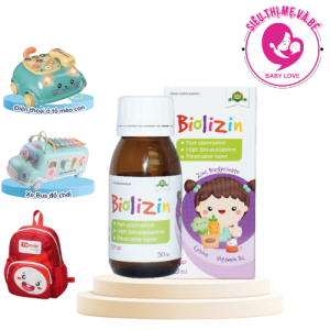 Kẽm Biolizin Aplicaps by clover  Hỗ Trợ Bé Ăn Ngon Tăng Đề Kháng chai 50ml
