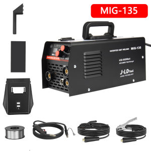 J.LD Welding Machine Portable Household MMA-200 Power Welding Tools BLACK With Accessories Tools