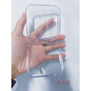 100% HANDMADE Short Round Artificial Nail Ugly and cute sausage mouth pink bow tie spring hand drawn girl Artificial Nail Phototpy Fake Nails Art