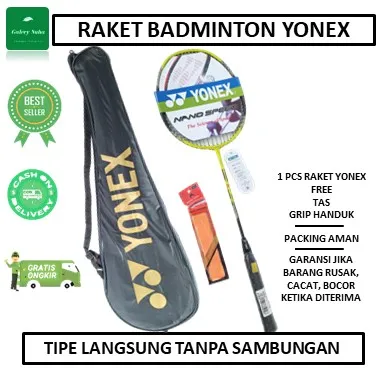 Raket Badminton Bulutangkis YONEX OriginaI- BONUS TAS & GRIP