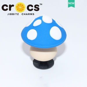 Jibbitz charm 3D หัวเข็มขัดการ์ตูนเห็ดสามมิติ แฟชั่น อุปกรณ์เสริมรองเท้า จิ๊บบิท ตัวติดรองเท้า
