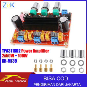 (Dikirim Dari Jakarta) TPA3116 D2 Kit Power Amplifier Power Class D 2x50W+100W 2.1 Channel Ampli Power Subwoofer DC 12V-24V Kit Tpa 3116D2 XH-M139