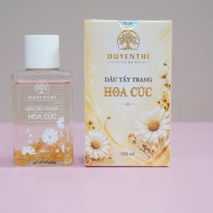 Dầu Tẩy Trang Hoa Cúc Duyên Thị 100ml - Làm Sạch Bụi Bẩn Bã Nhờn Tẩy Trang Dịu Nhẹ Cho Da