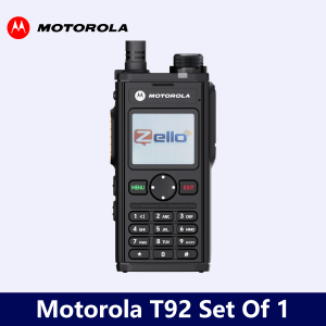 Motorola T92 Zello Portable 4G Long-Range Two-Way Radio with Bluetooth and GPS