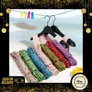 Tali Jemuran Nylon 10 Meter / Jemuran Baju / Tali Jemuran Nilon Anti Slip / Jemuran Baju Super Kuat