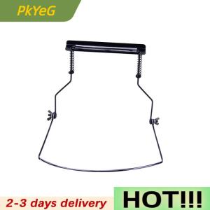 PkYeG Adjustable Suitable 10 Hole Harmonica Neck Rack Mount Holder Stand