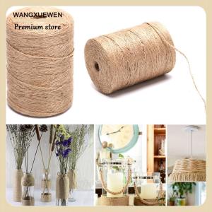 [COD] Tự Nhiên Cây Gai Dầu Linen Dây Xoắn Vải Bố Đay Sợi Dây Thừng Sợi Dây Thừng DIY Thủ Công Trang Trí Nội Thất