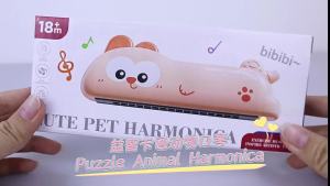 Squeaky Plush Pet Chew Toy Teething Soft Flexible Articulated Poseable Cute Design Safe Non-Toxic for Kids Birthday Gift Doll