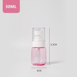 【Ready Stock】30ml/60ml Plastic Transparent Empty Spray Bottle Refillable Leak-proof Sub-bottling Sprayer Bottles for Perfume Alcohol