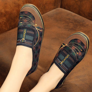 [Free Shipping] Beijing-Style Old Cloth Shoes New Models For Women Comfortable Work Shoes With Soft Soles Non-Slip And Wear-Resistant Suitable For Middle-Aged And Elderly Women And Mothers With Flat Soles