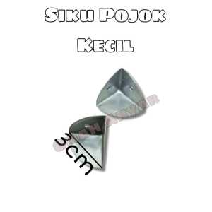 6 PCS Plat Siku Pojok Lemari Meja Besar Kecil