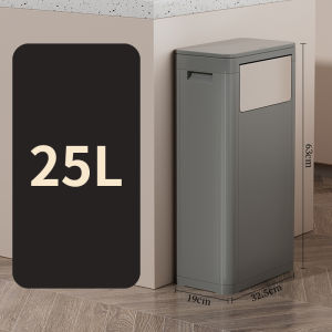 Tầm nhìn 25L/32L thương mại Thùng rác sảnh khách sạn Thùng rác dung tích lớn thang máy Thùng rác gấp cho xe hơi Thùng rác đôi mở nắp thùng rác chất thải nhà bếp bin