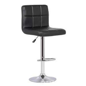 เก้าอี้บาร์ ปรับระดับได้ เบาะหนัง PU 360°หมุน เก้าอี้สูง สูง ทันสมัย หรูหรา