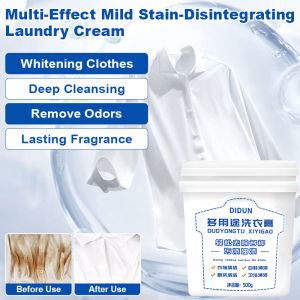 ✨ Powerful Laundry Paste/Liquid Detergent For Stubborn Stains Multi-effect Cleaning For All Fabrics Strong Stain Removal Home Use Garment Care - Multi-Effect Powerful Cleaning Stain Removal Laundry Paste