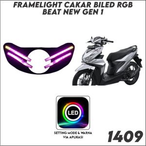 FRAMELIGHT CAKAR  BILED I SLIMFRAME  BILED PNP BEAT NEW GEN 1 BISA DIUBAH WARNA PAKAI HP