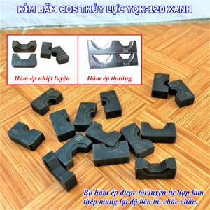 Kềm Bấm Đầu Cos Thủy Lực KYQ 120 Xanh ( YQK-120 ) - Phạm Vi Ép 10-120mm2 - Hàng Xuất Khẩu Châu Âu - Bảo Hành Toàn Quốc 6 Tháng