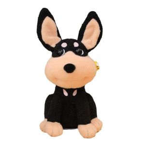 QBHDIA Learn To Talk Electric Bee Dog Plush Toy Black Dog Recording Electric Bee Puppy Doll Childrens Toy Bee Dog Stung By Bees Dog Syuffed Toys Birthday Gift