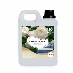 Parfum Laundry White Rose Harum Wangi Segar Awet | Pewangi Laundry Untuk Setrika Pakaian | Uk 1 Liter | Bisa COD