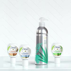 Dove Concentrate Refill 4 Count for Instantly Soft Skin and Lasting ment Daily Moisture Refill for use Reusable Bottle 4 fl oz (makes 16 fl oz of Body Wash)