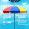Parasol Umbrella With Stand Garden Umbrella Patio Umbrella UV Sun Shade Canopy Payung Pasar Malam Outdoor Night Market. 