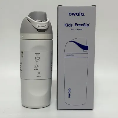 Owala FreeSip 16oz Mini Kids Tumbler Snoopy Disney Limited Collaboration Vacuum Insulated Stainless Steel Water Bottle