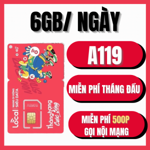 ( MIỄN PHÍ 1 THÁNG ) Sim 4G Mobifone Các Gói Local Data Tốc Độ Cao + Miễn Phí Nghe Gọi Nội Mạng Gia Hạn Chỉ Từ 69K/Tháng A69 A79 A89 A99 A119 | FREESHIP - CHƯA KÍCH HOẠT
