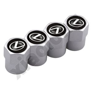 Chất Lượng Cao Với Logo Xe Hơi 4 Cái/bộ Nắp Van Lốp/Nắp Van Lốp/Nắp Van Bánh Xe Ô Tô Xe Máy Xe Đạp Điện Phụ Kiện Xe Hơi Cho Lexus LX470 ES350 LX450 RX350 IS350 NX GS350 GX470 ISF LS400 LS460 RC ES330 GS430 IS300