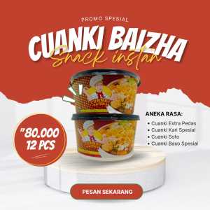 Cuanki Baizha - Paket Bundling 12 pcs Cuanki Baizha