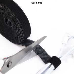 Dây Velcro buộc cáp Cell Home quản lý cáp tiện dụng chống rối cuộn 15m màu đen
