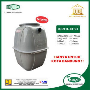 Tangki Septik Septic Tank Biofil 1000 1700 2000 3000 Liter u/ 2 4 6 8 - BF03 / 2-4Orang