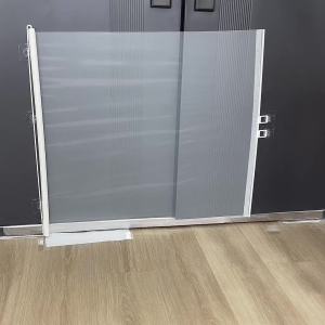 ExtendedRetractable Gate Barrier Prevent Cats from Running Out Gate Barrier No Drilling Required Indoor Fence Isolation Net Dog Safety Gate