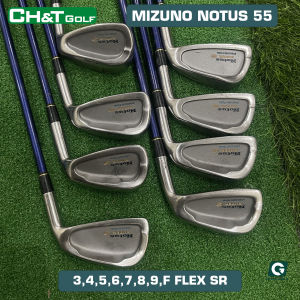Bộ gậy golf sắt nam Mizuno Notus 55 8 cây 3456789F Flex SR