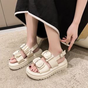 TERLARIS Sandal Wanita Import Korea Hak Tinggi Hitam Polos Bisa COD GRATIS ONGKIR