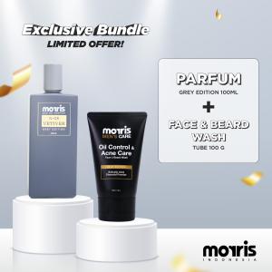 EXCLUSIVE BUNDLE - MORRIS Grey Edition X Facial Wash Oil Control & Acne Care