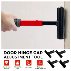 4 in 1 Door Hinge Gap Adjustment Wrench Heavy Duty Door Hinge Repair Tool Open Hinge Wrench 14/19/21/25mm