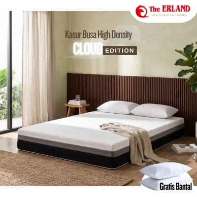 The Erland Cloud Edition Kasur Busa In box Super High Density Empuk Garansi Anti Kempes 20 Tahun
