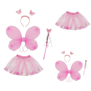 Hiệu suất Cổ Tích cánh cánh bướm lấp lánh cánh thiên thần ăn mặc trang phục halloween up cosplay trang phục cho cô gái Kid