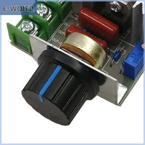 XUNYU3 โมดูลควบคุมแรงดันไฟฟ้า2000W SCR ตัวควบคุมความเร็วโมดูลควบคุมแรงดันไฟฟ้าเทอร์โมสตัท