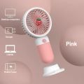 ★NSS 2024 NEW ☆Mini Handheld Fan USB Charging Fan Fruit Portable Office Student Electric fan. 