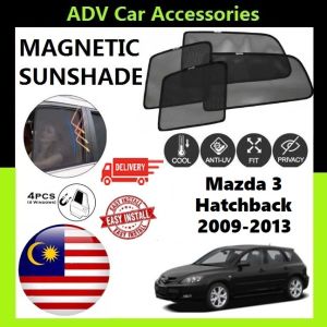 Mazda 3 Hatchback 2009-2013 ADV Magnetic Sunshade [4PCS]