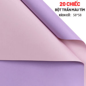 20 tờ giấy gói hoa hàn quốc 2 mặt loại đẹp gói hoa cực sang phụ kiện làm hoa，kích cỡ58*58.