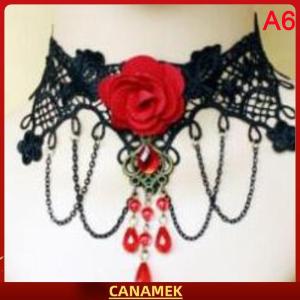 Miễn phí vận chuyển✨ shiqinbaihuo 1 Chiếc Vòng Cổ Choker Cổ Điển Dây Chuyền Trang Sức Gothic Mặt Dây Chuyền Vòng Cổ Giả