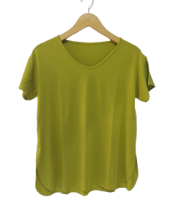 Kaos Wanita OverSize Lengan Pendek Vneck Kaos Wanita Polos