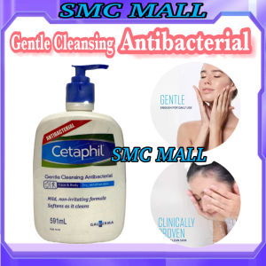 Cetaphil Gentle Cleansing Antibacterial 591mL For Face & Body Drysensitive skin Mild non-irritating formula