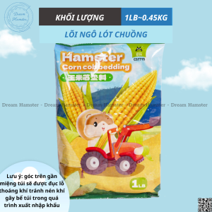Tổng hợp các loại lõi ngô/cùi bắp lót chuồng hãng Yee Jonsanty Bucatstate RA...cho hamster bò sát và thú nhỏ