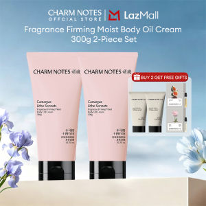 CHARM NOTES Body Oil Cream 300g Bundle Firming Moisturizing Fragrance Body Cream