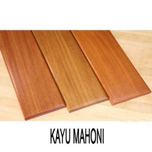 Papan Kayu Lembaran 2 Meter Mahoni Ukuran Tebal 2cm Lebar 10cm Panjang 40cm Serut Halus Amplas Halus